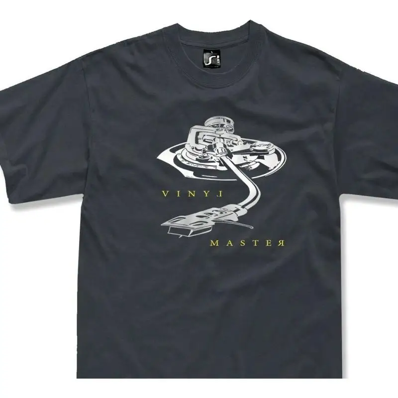 Camiseta Retro vinilo Master Technics Mk2 Sl 1200 regalo Dj Tonearm