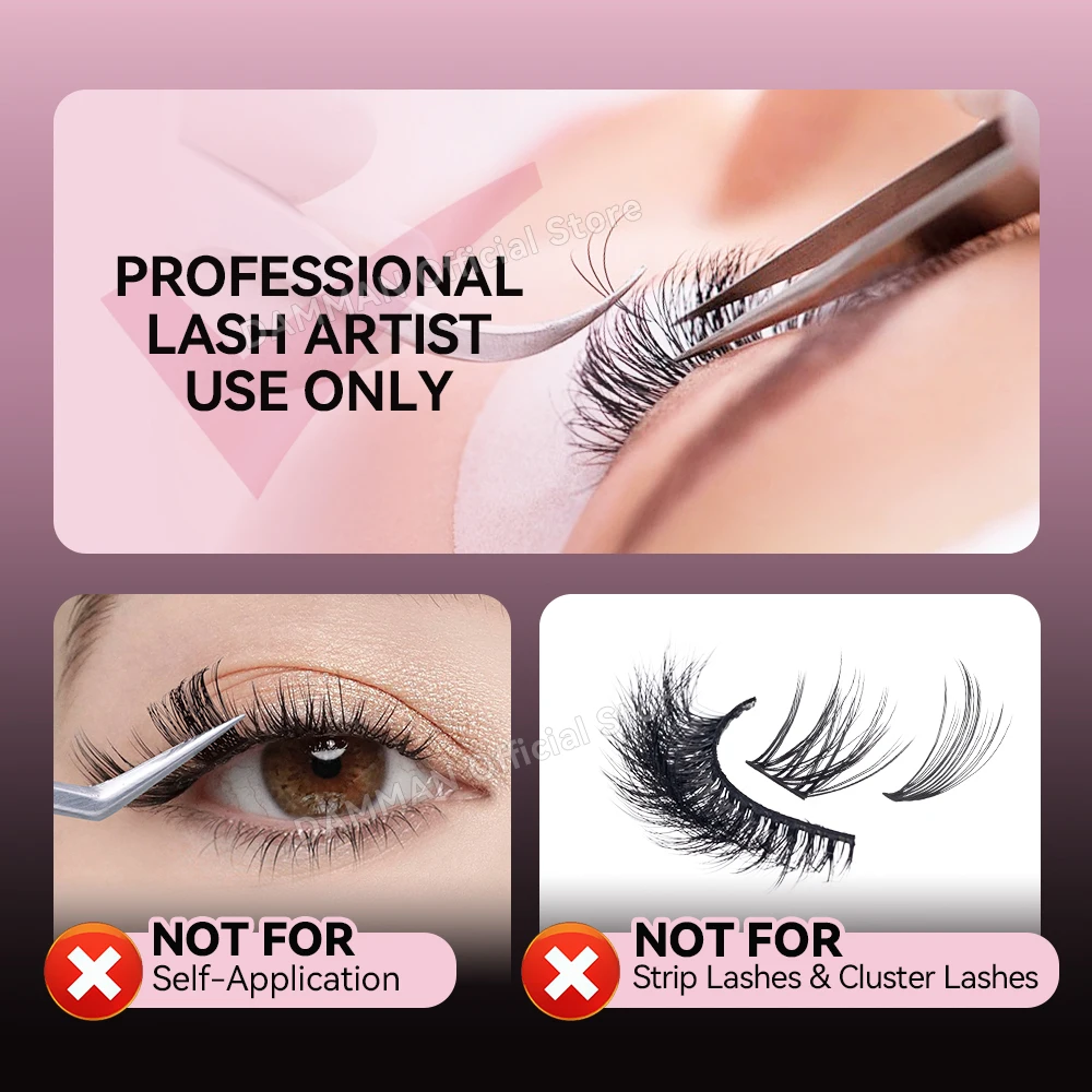 Damman 5ml cola de extensão de cílios profissional 1-2 segundos de secagem rápida cola de extensão de cílios adesivo preto cola de cílios de longa duração