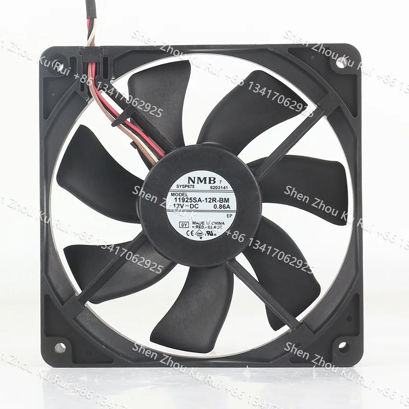 

12025 New original NMB DC 12V 0.86A AC EC 120X120X25MM High air volume PWM four-wire 11925SA-12R-BM 12CM cooling fan