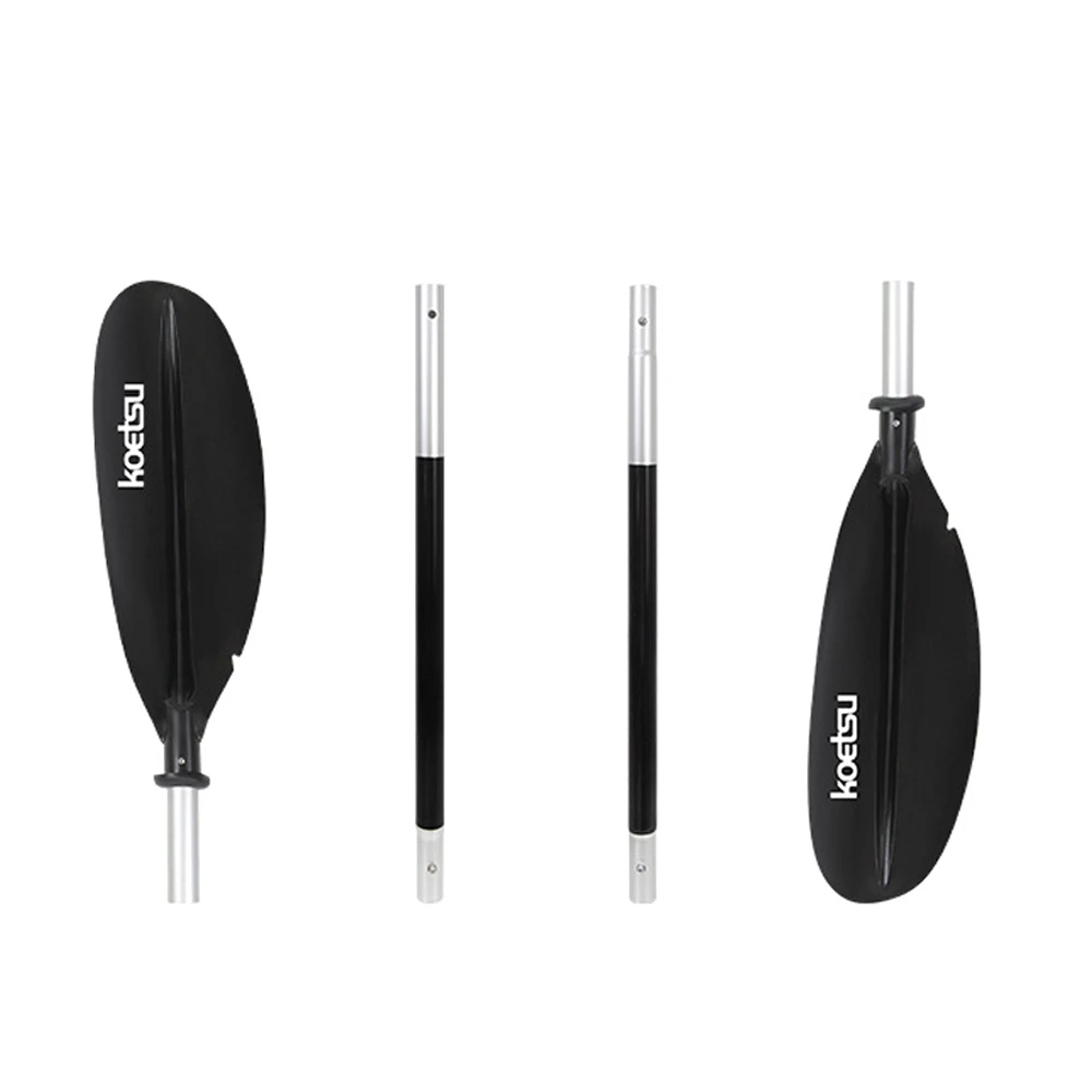 

Kayaking Oars Four Sections Detachable Kayak Paddles Aluminum Alloy Shaft Paddle Double Head Paddle
