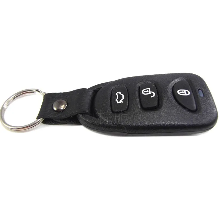 616-8113 Universal Car Auto Keyless Entry System Button Start Stop LED Keychain Central Kit Door Lock with Remote Control