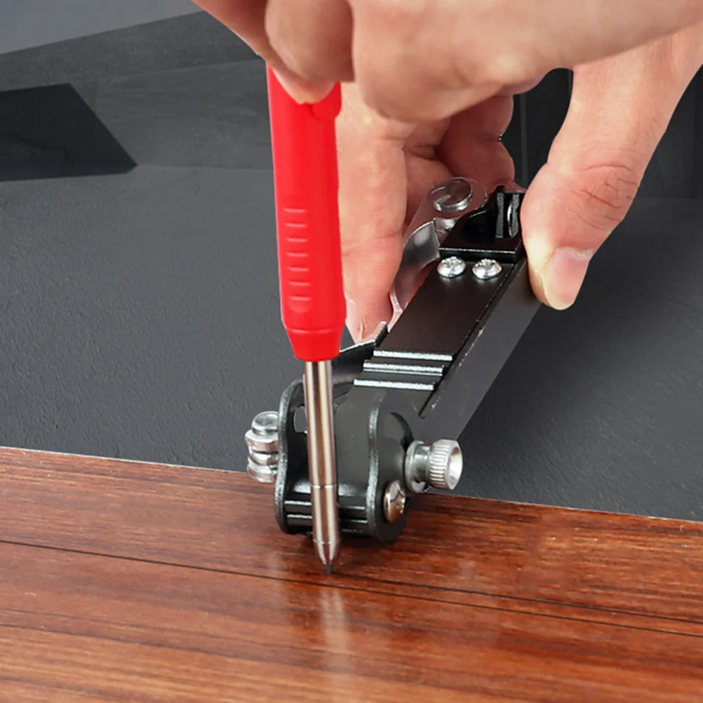 

Multi-Function Woodworking Scriber Aluminum Alloy Contour Gauge Wheel Marking Gauge Line Maker DIY Carpenter Scribing Tool