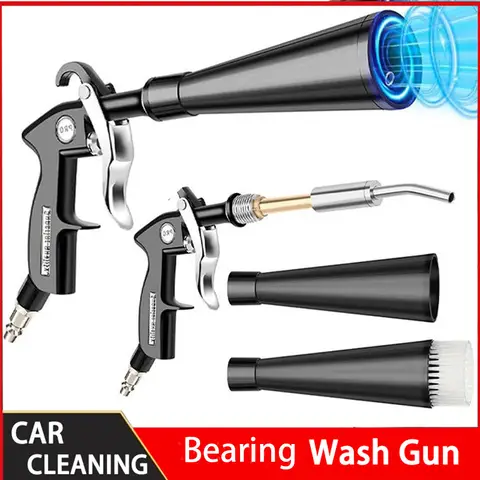 Air Blow Gun Detailing Dry Cleaning Gun Air Nozzle Blow Gun For Tornado Cleaning Gun Work With Air Compresso Quickly Remove Dirt