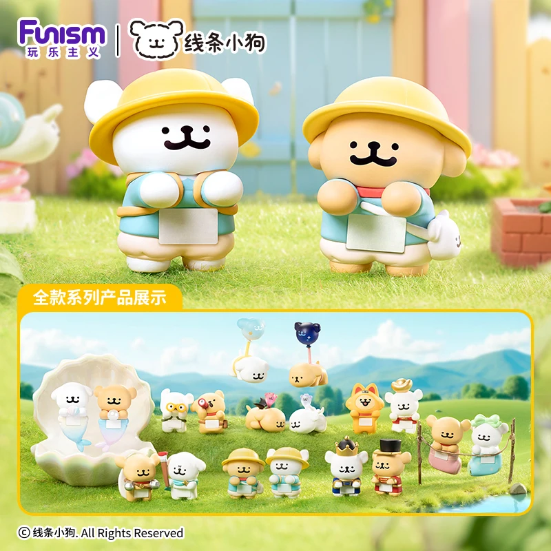 Maltese Fun Line Puppy Crouching Angel Series Blind Bag Original Genuine Anime Figures Car Desktop Model Decoration Toys Gift view 5