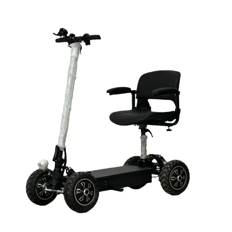 48V electric golf cart long battery life single sightseeing car four-wheel drive four-wheel scooter