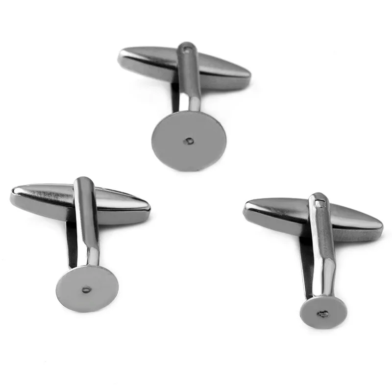 Fashion Style Crystal Base Tray for Cufflinks Flat Pointed Bottom Polished 6MM-8MM-10MM Sizes
