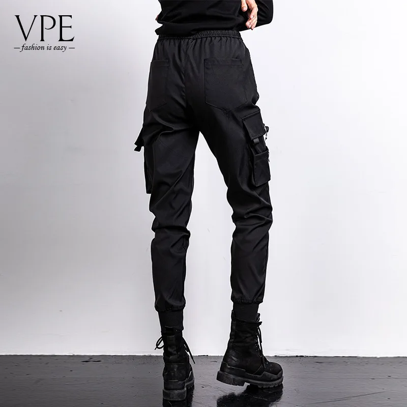 النسخة الكورية من بنطلون جوكر للرجال ، إصبع فضفاض ، المد الوطني ، بنطال رياضي من تسع نقاط ، ماركة الموضة ، الخريف ، جديد