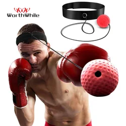 WorthWhile Kick Boxing Reflex Ball Head Band Fighting Speed Training Punch Ball Muay Tai MMA Exercise Equipment Accessories