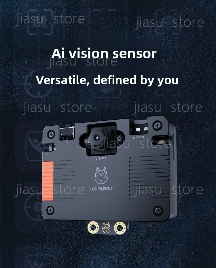 DFRobot HuskyLens 2 AI Camera, Gravity Interface, 6TOPS AI Vision Sensor