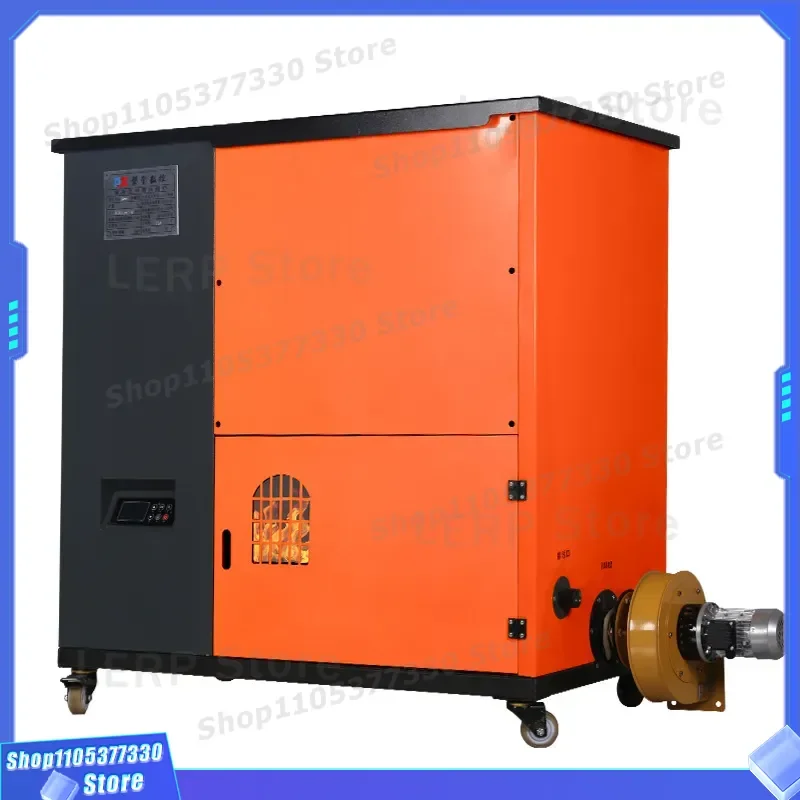 Biomass pellet water heater Boiling water boiler Floor heating radiator Heating furnace Real fire Smokeless household heating