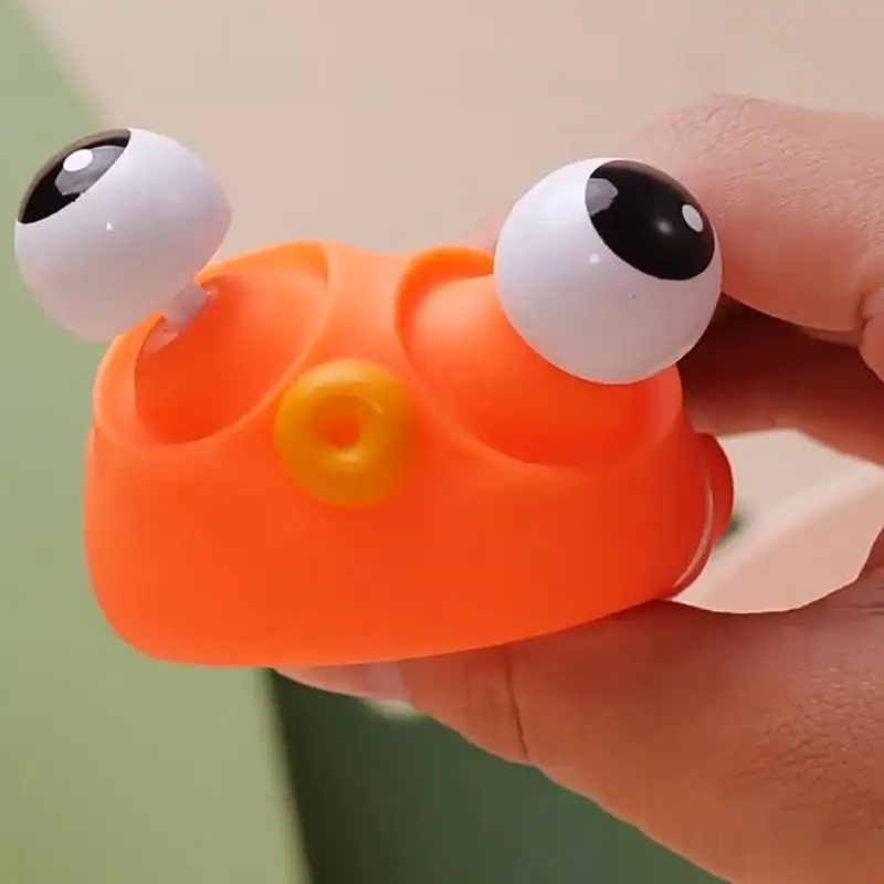 Juguete para apretar con forma de globo ocular, juguetes sensoriales para aliviar el estrés, bolsa de regalos divertida, juegos de animales para apretar