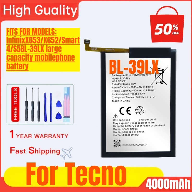 BL-39LX For Tecno T… - image