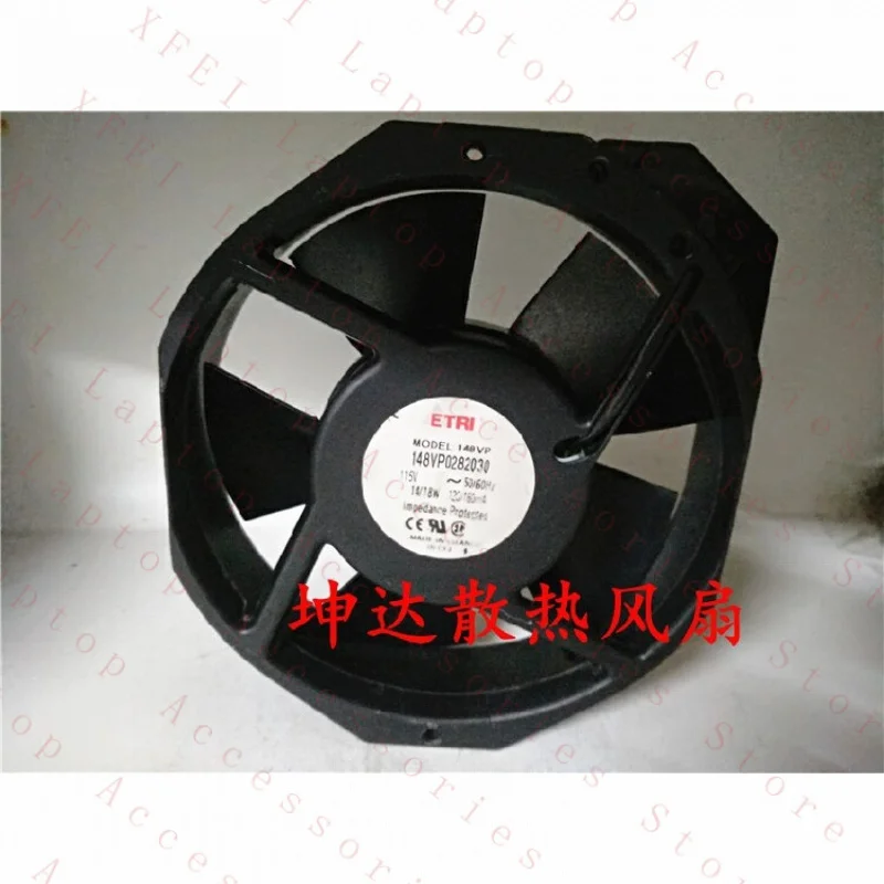 D  1pcs  FOR ETRI 148VP0282030 115VAC 14 / 18W high-end equipment fan
