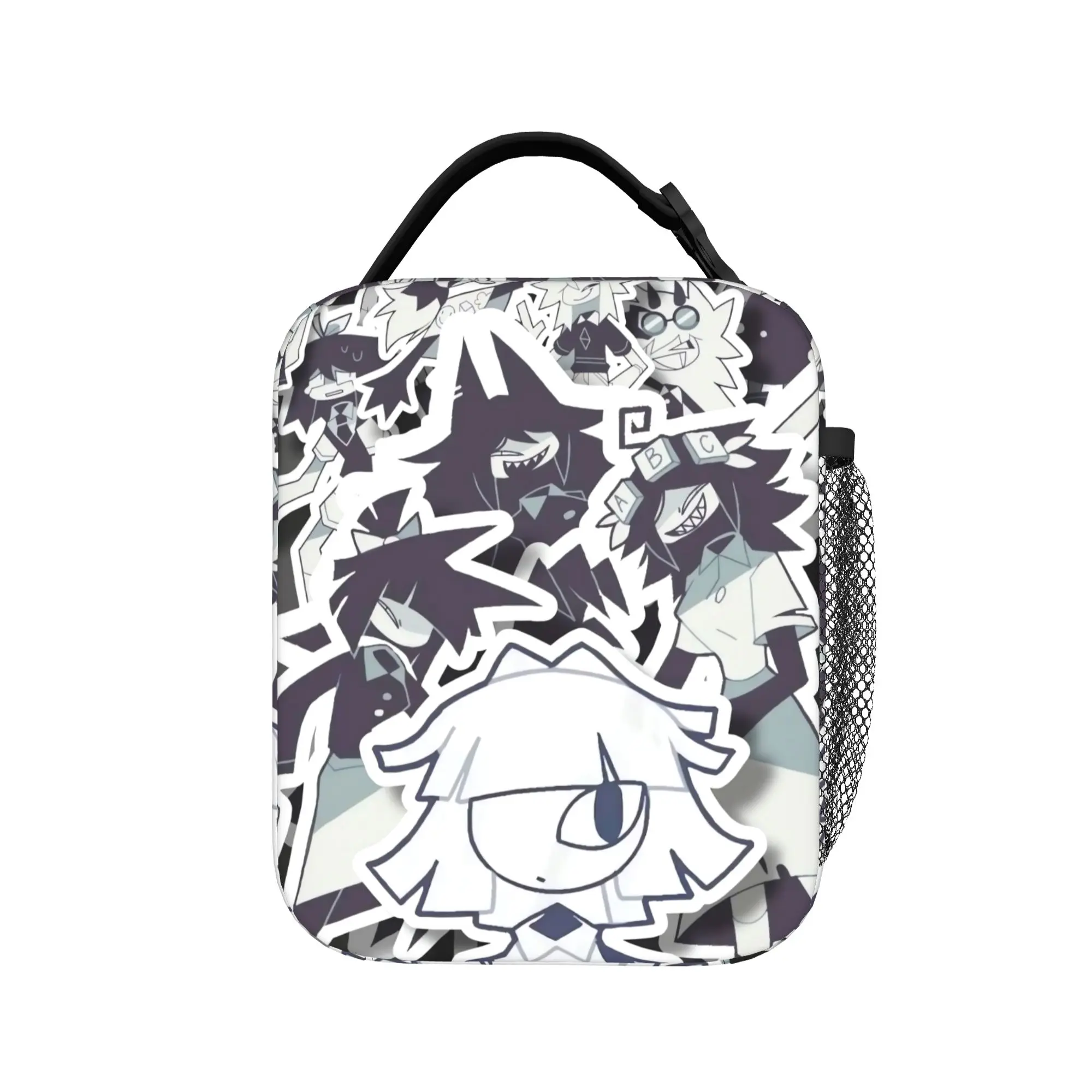 Fundamental Paper Education Lunch Bag For Girls  Graphic Lunch Box Leisure Travel Cooler Bag Convenient Waterproof Tote Food Bag
