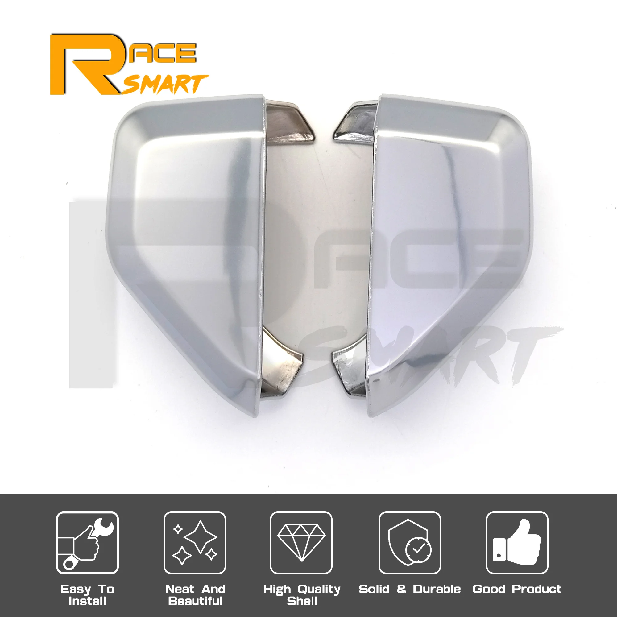 

Для HONDA Gold Wing GL1800 2018-2023 мотоциклетная хромированная седельная сумка Gguards, чехлы, декоративные аксессуары 2019 2020 2021 GL1800 DCT