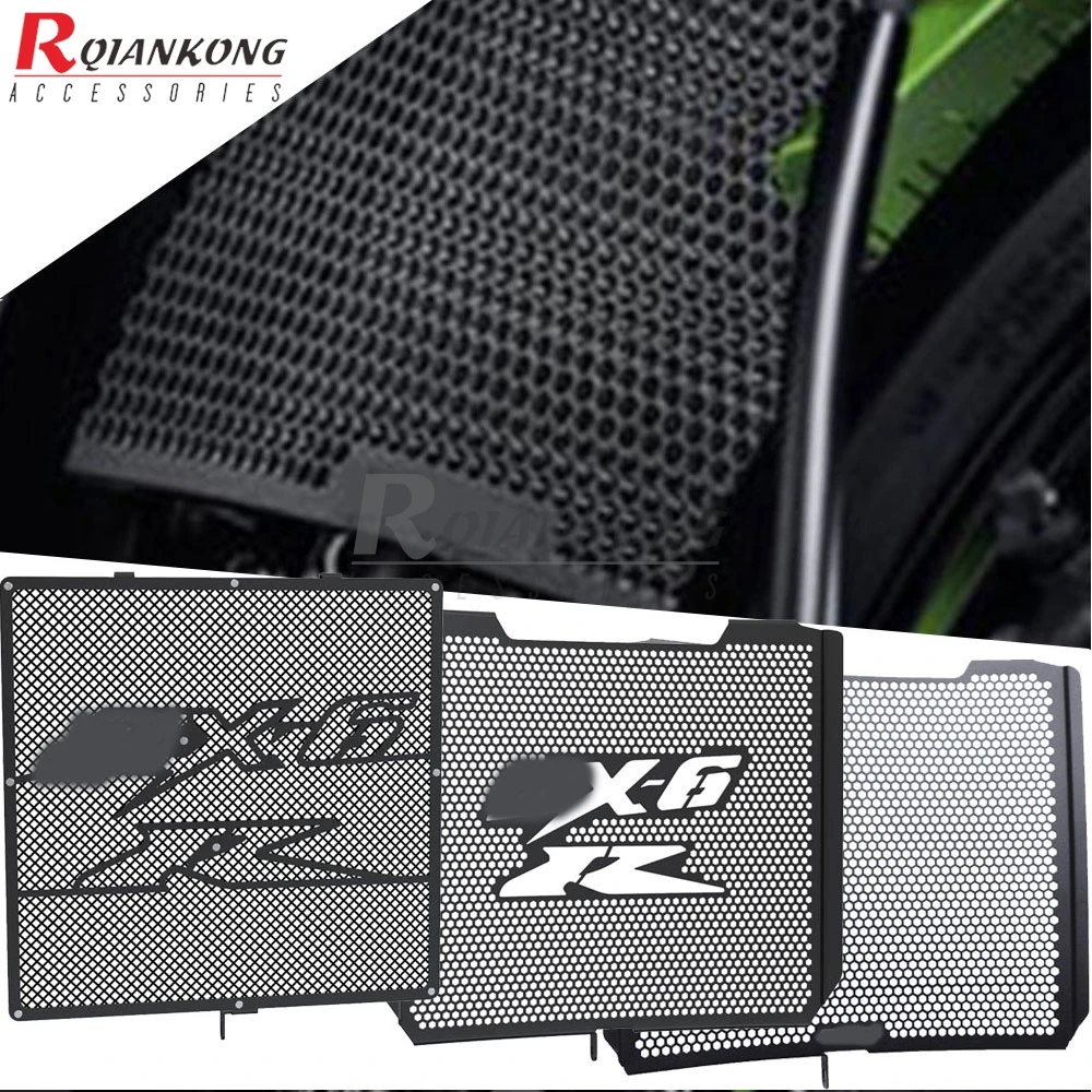 

For Kawasaki Ninja ZX-6R &40th Anniversary Edition 2024-2025 Motorcycle Radiator Grill Guard Cover ZX6R 2009-2022 2023 2024 2025