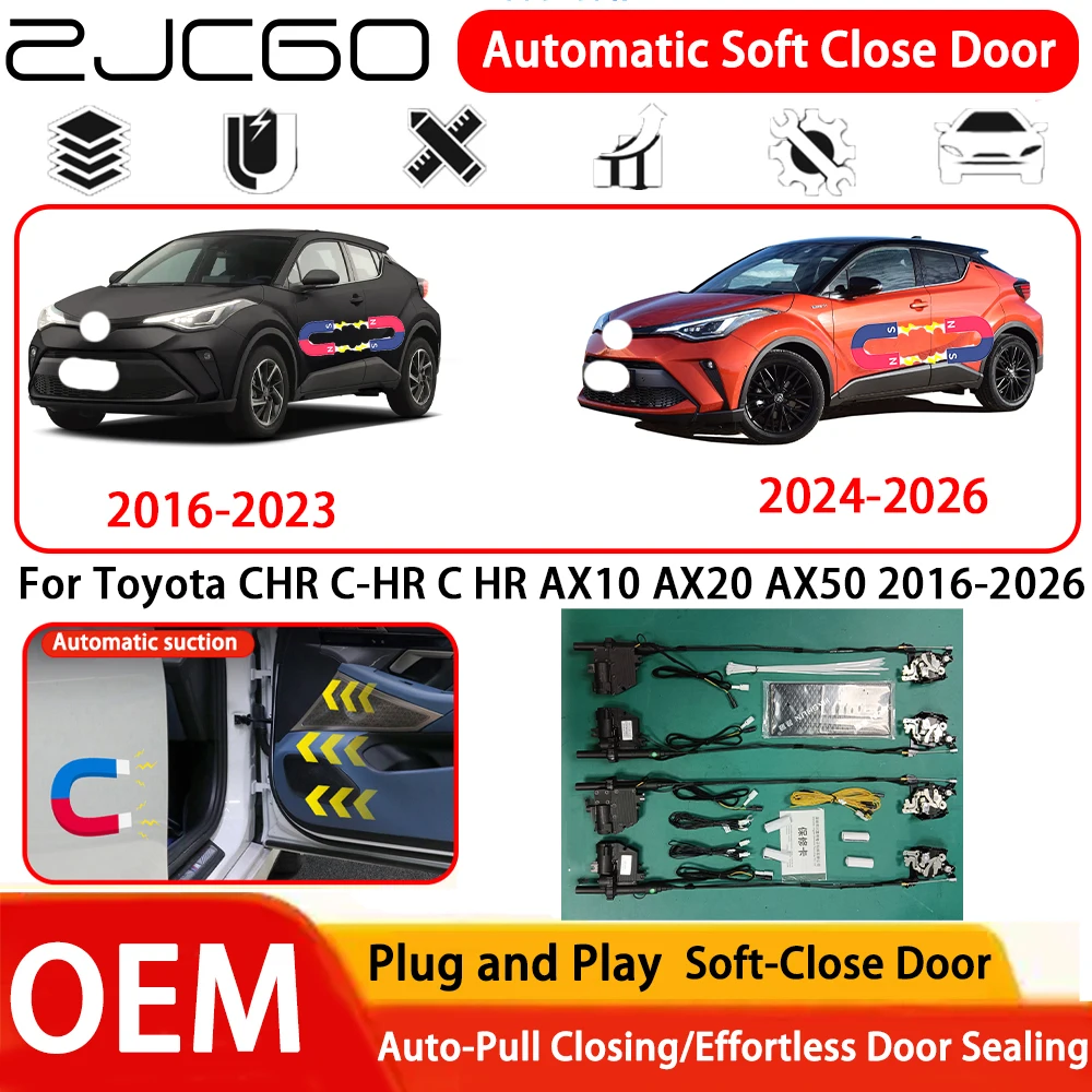 

for Toyota CHR C-HR C HR AX10 AX20 AX50 2016-2026 OEM Plug and Play Automatic Electric Soft Close Door Comfort Closing System ﻿