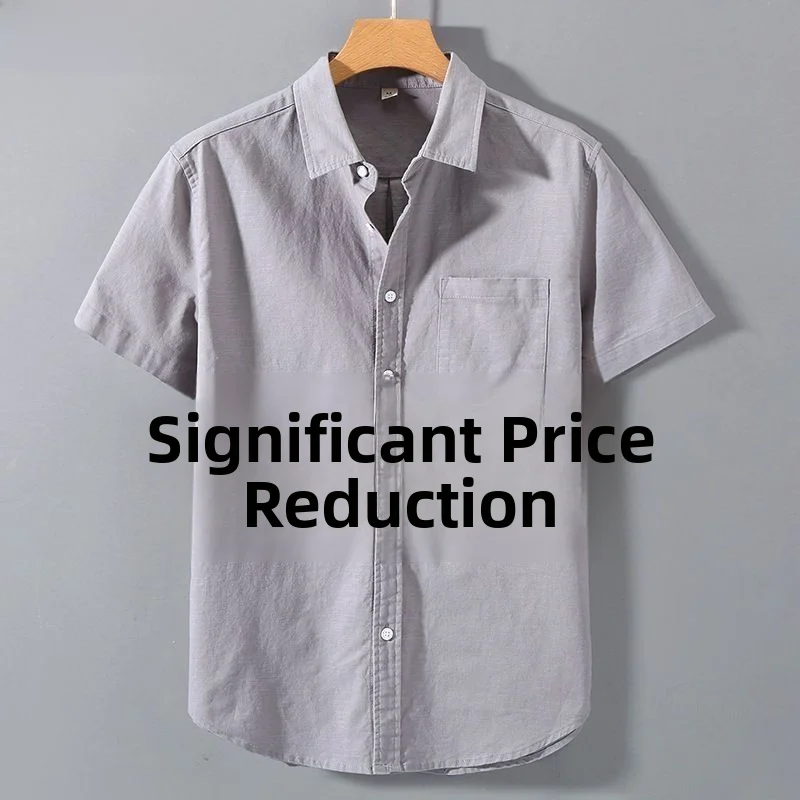 

Casual Men's ort Sve irt Thin Cotton Linen Summer Loose Fit Faionable Top Button up Casual Sle Inner Wear