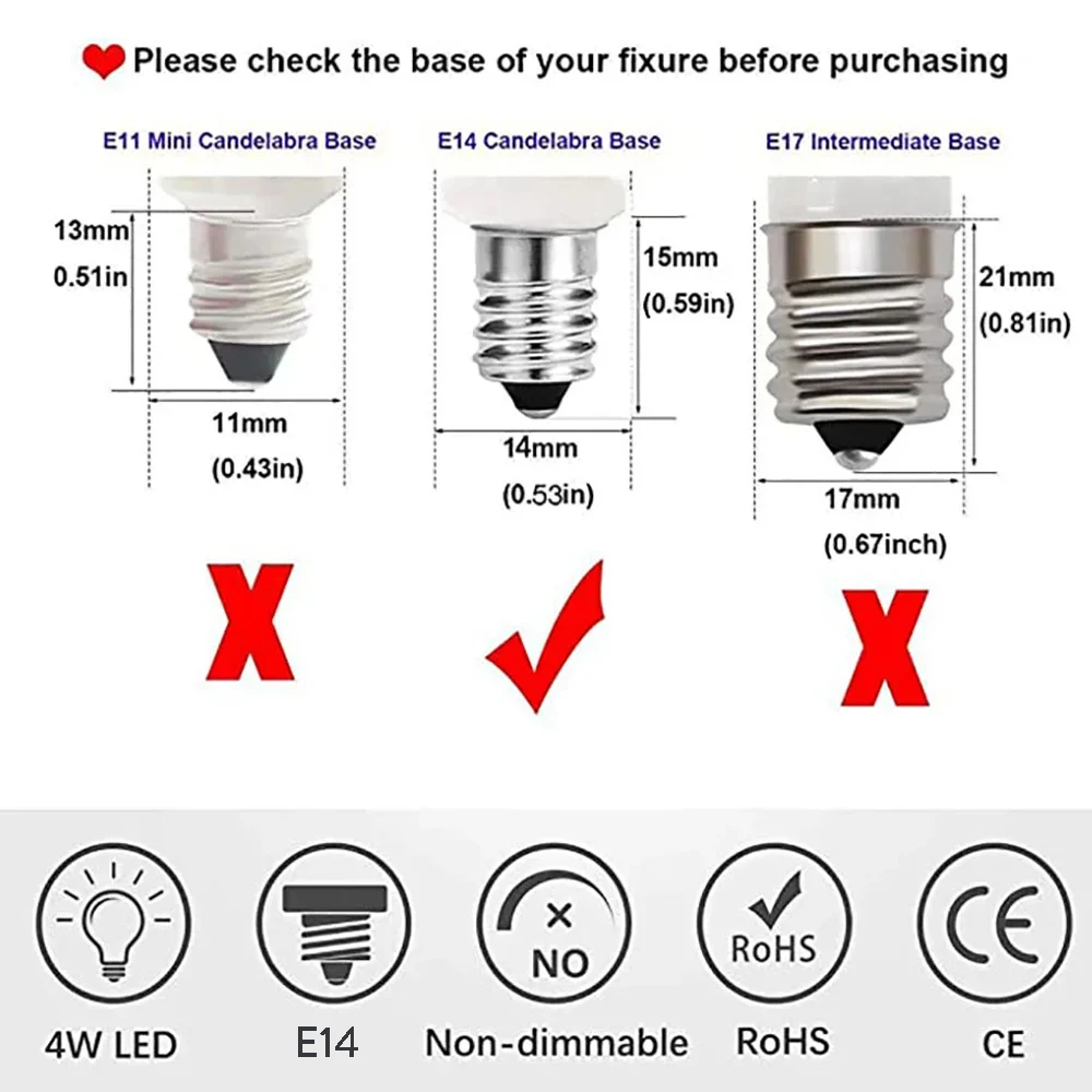 Imagem -03 - Yoryzeng-mini Lâmpadas Led de Milho E14 2835 Smd 360 Ângulo de Feixe Substituição Cerâmica Lâmpadas de Halogênio 100w Decoração Home Chandelier 10 Pcs