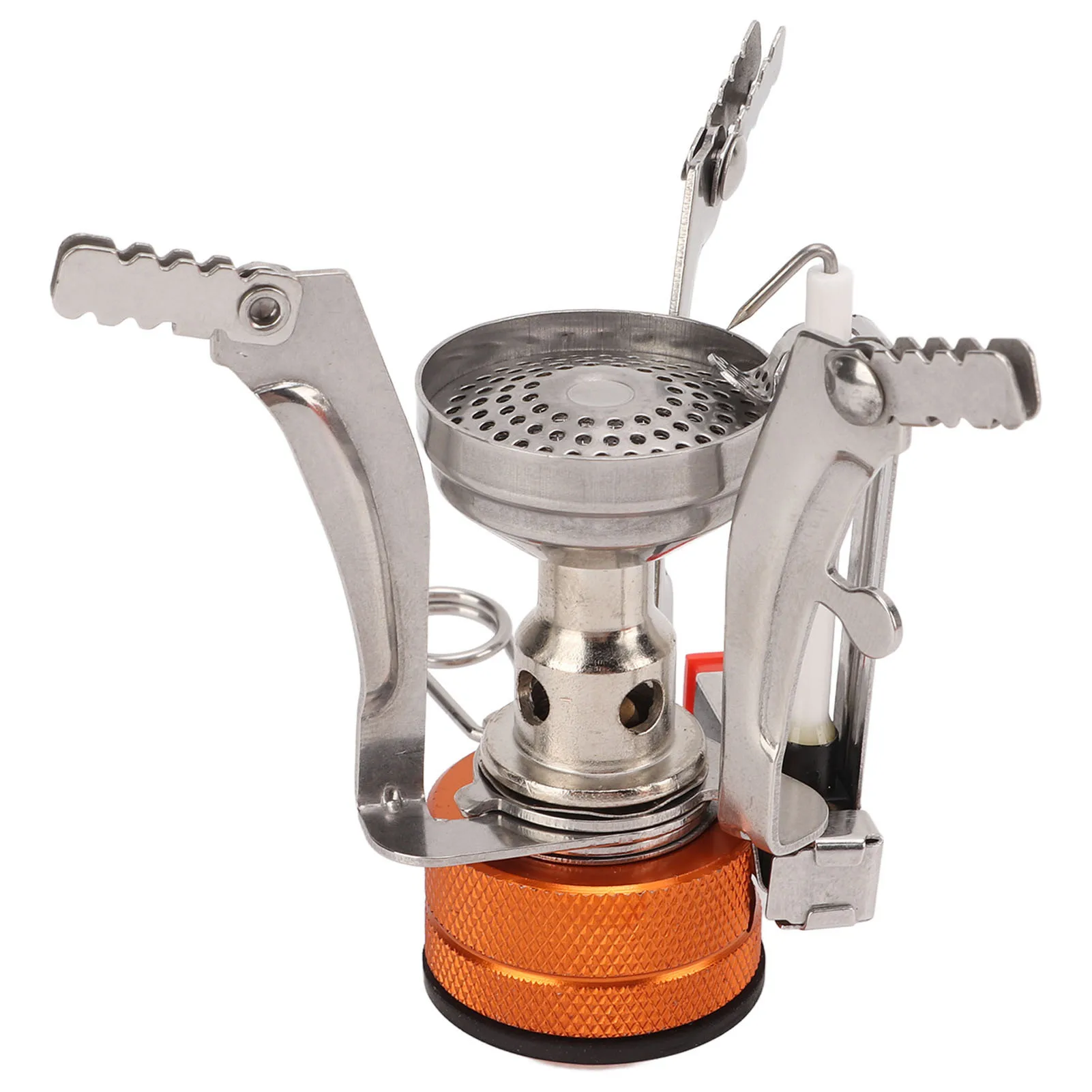 

Camping Stove Flat Gas Triangular Bracket Portable Stove 3000W High Power for Picnic for Mountaineering for Fishing