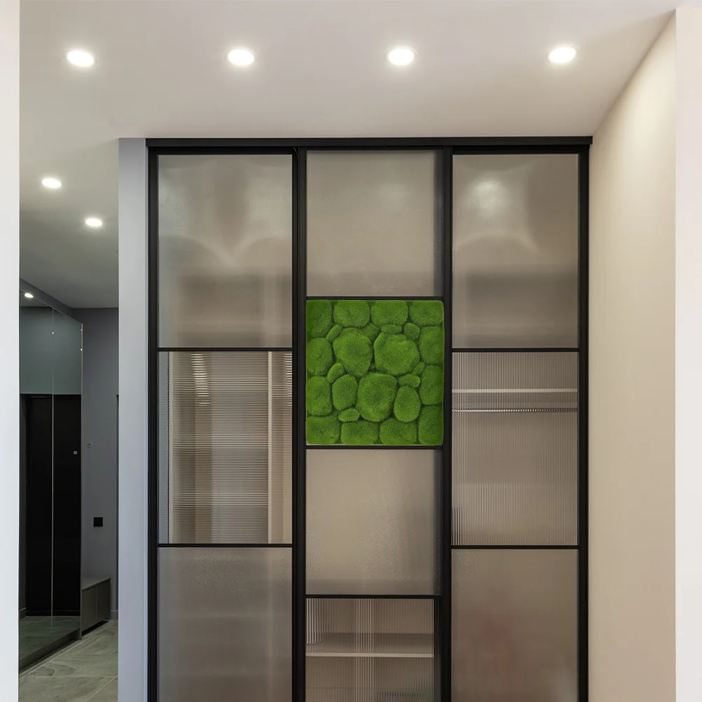 

Artificial Moss Foam Board Realistic Simulation Moss Panel for DIY Wall Decor Indoor Faux Greenery Wall Background Ornament