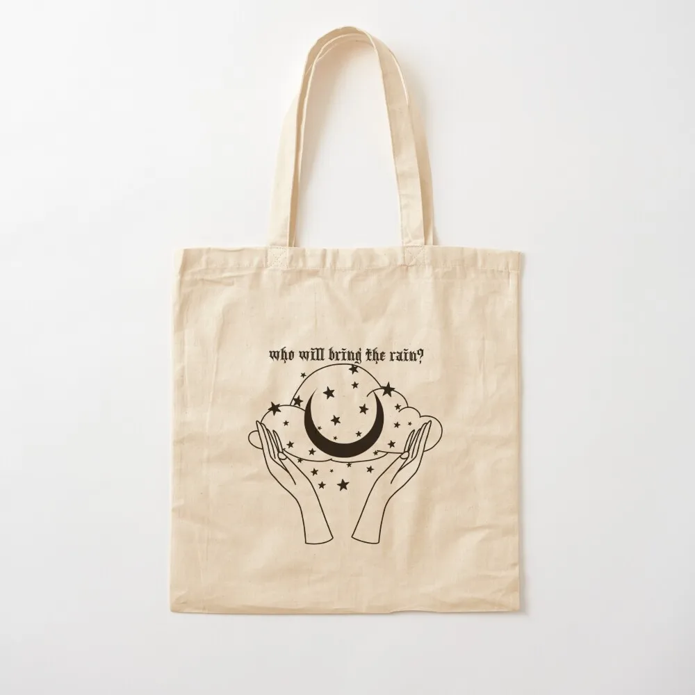 دموع المطر حمل حقيبة حقيبة الإناث حقائب الشاطئ النسائية قماش حمل الحقائب حقيبة سوبر ماركت قابلة للطي