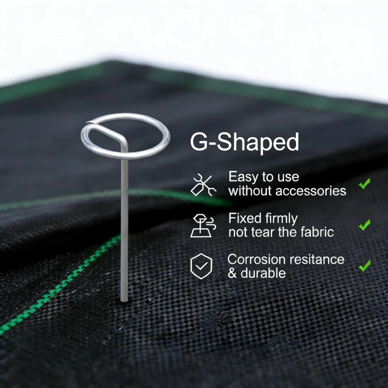 

Крепежные колышки для сада и улицы, 50-100 шт., для крепления палаток, газонов, защиты от сорняков, аксессуары для садового оборудования