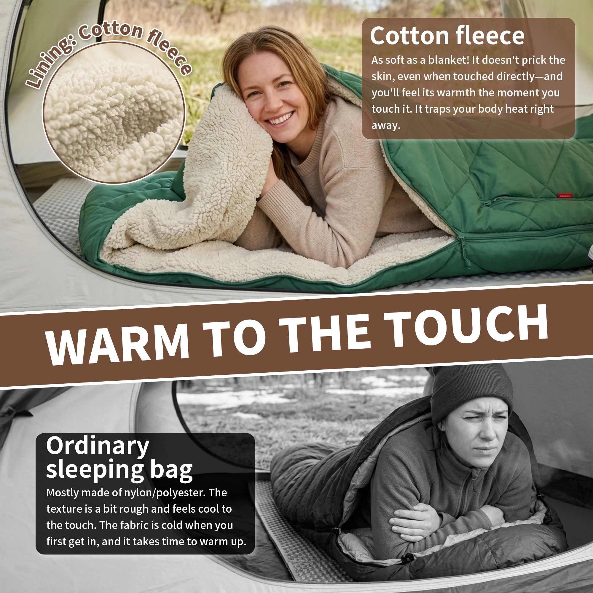 كيس نوم مابليف متعدد الوظائف 4 - مراجعة Fleece Sleep Bag وسعره