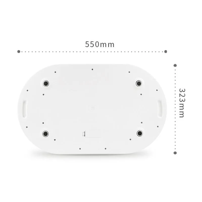 Digital Baby Scale with 20kg/10g Capacity Kitchen Scales Pet Scale Tare Function Accurate Measurement for Infant & Pet Weighing