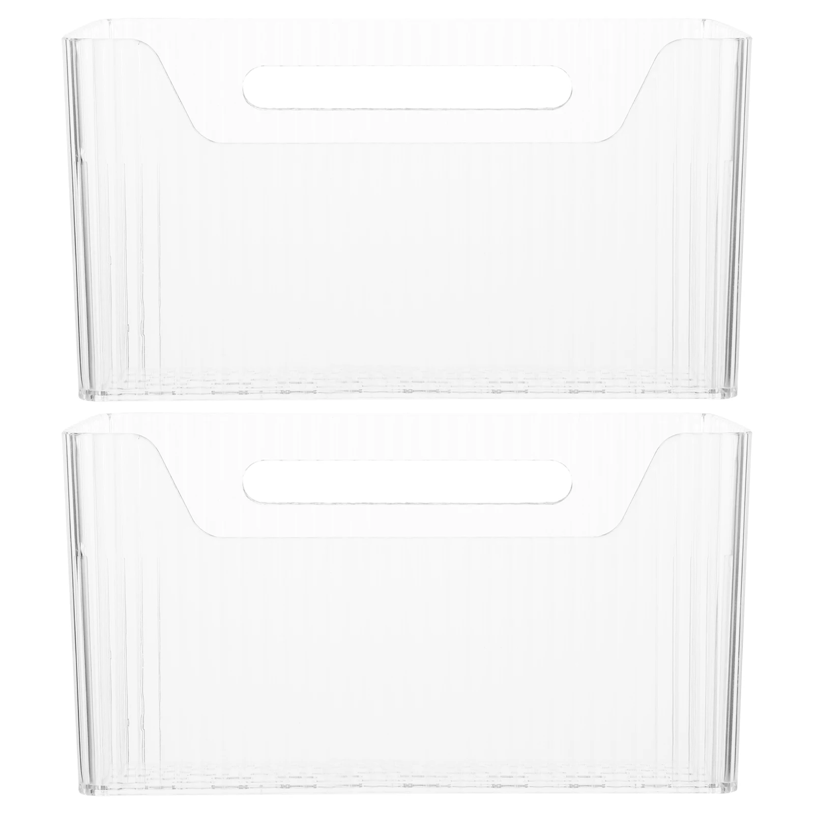 

2Pcs Kitchen Storage Basket Garlic Ginger Bathroom Hanging WallMounted Spice Rack Plastic Transparent Adhesive StorageBox
