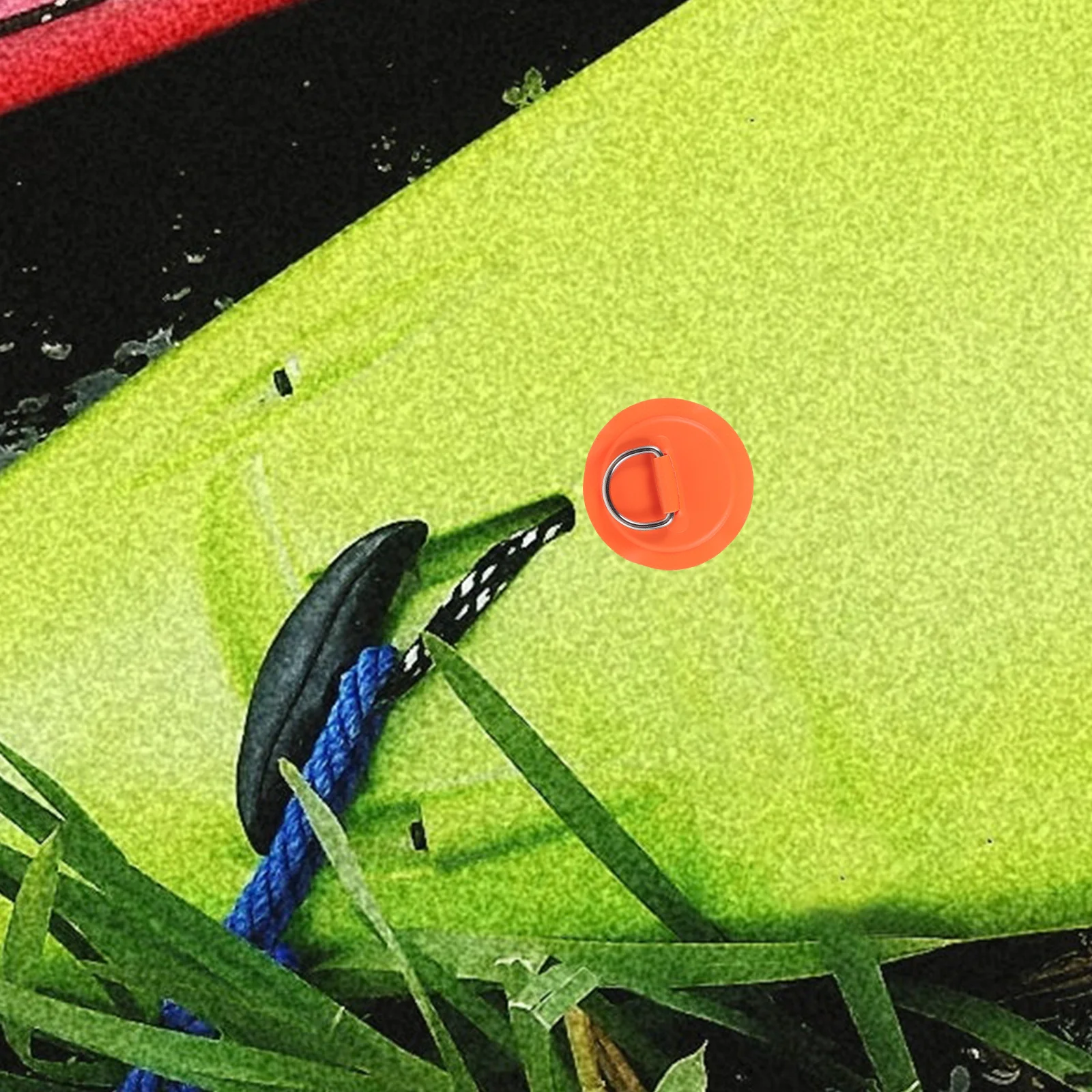 

1pcs D-Ring Patches Kit For Kayak Boat Shock Cord With Hooks Compatible Canoe Inflatable Paddle Board Deck Rigging Accessories