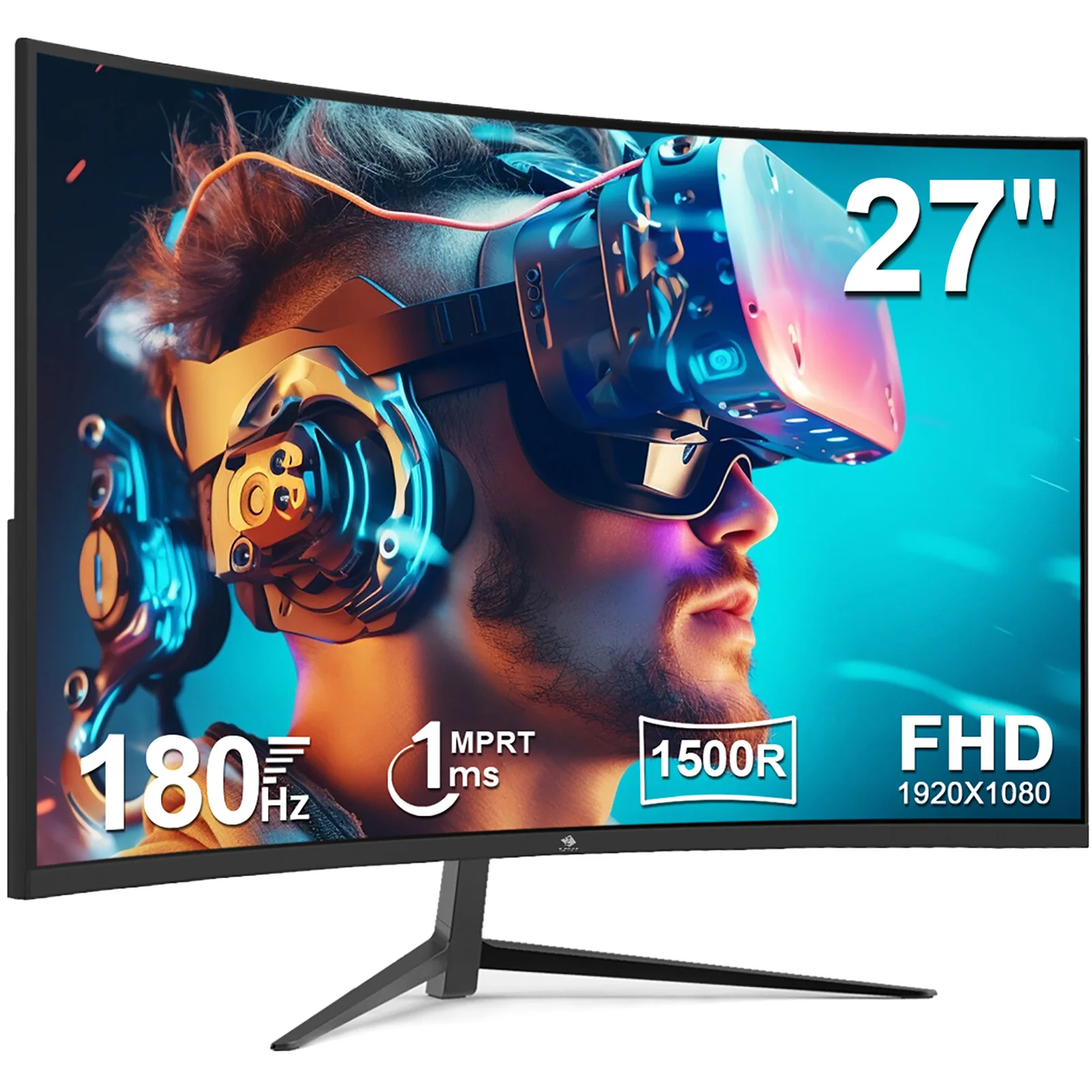 Monitor Gamer Curvo Z-edge 27 180hz 1ms Full Hd Preto