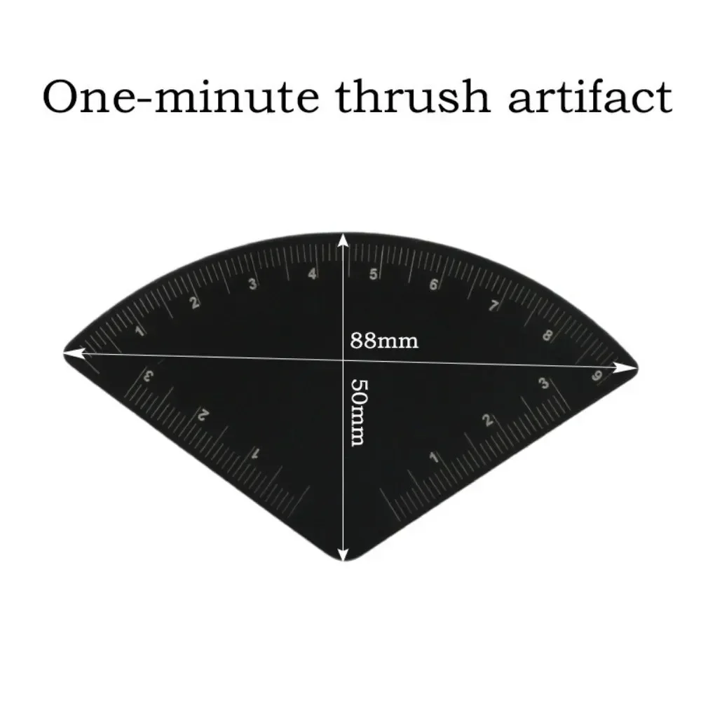 Nieuwe Snelle Tekening Wenkbrauw Tekening Wenkbrauw Desgin Liniaal Herbruikbare Vormgeven Make-up Tekening Gids Liniaal Mapping Tool voor Beginner