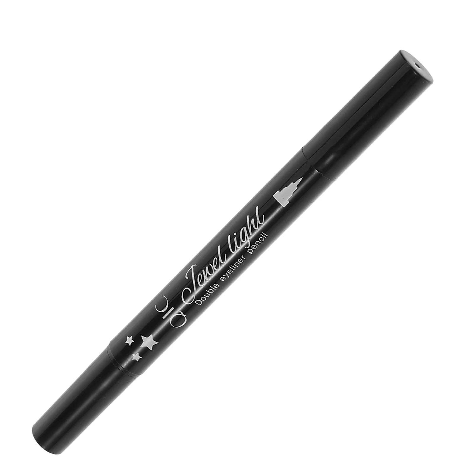Matita per eyeliner Timbro per rivestimenti in plastica a doppia testa nera per trucco a lunga durata