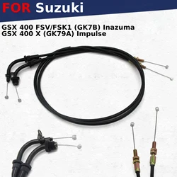 Motorcycle Throttle Cable Wire For Suzuki GSX 400 X (GK79A) Impulse 1994-1999 Suzuki GSX 400 FSV/FSK1 (GK7B) Inazuma 1997-2000