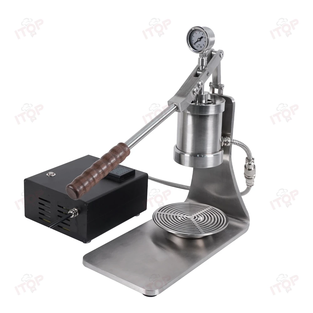 ITOP IT-HPEN-SN Máquina de café expreso con palanca Capacidad de cavidad de acero inoxidable 304 100 ml Presión 1-16 Bar 160 W Calefacción PID