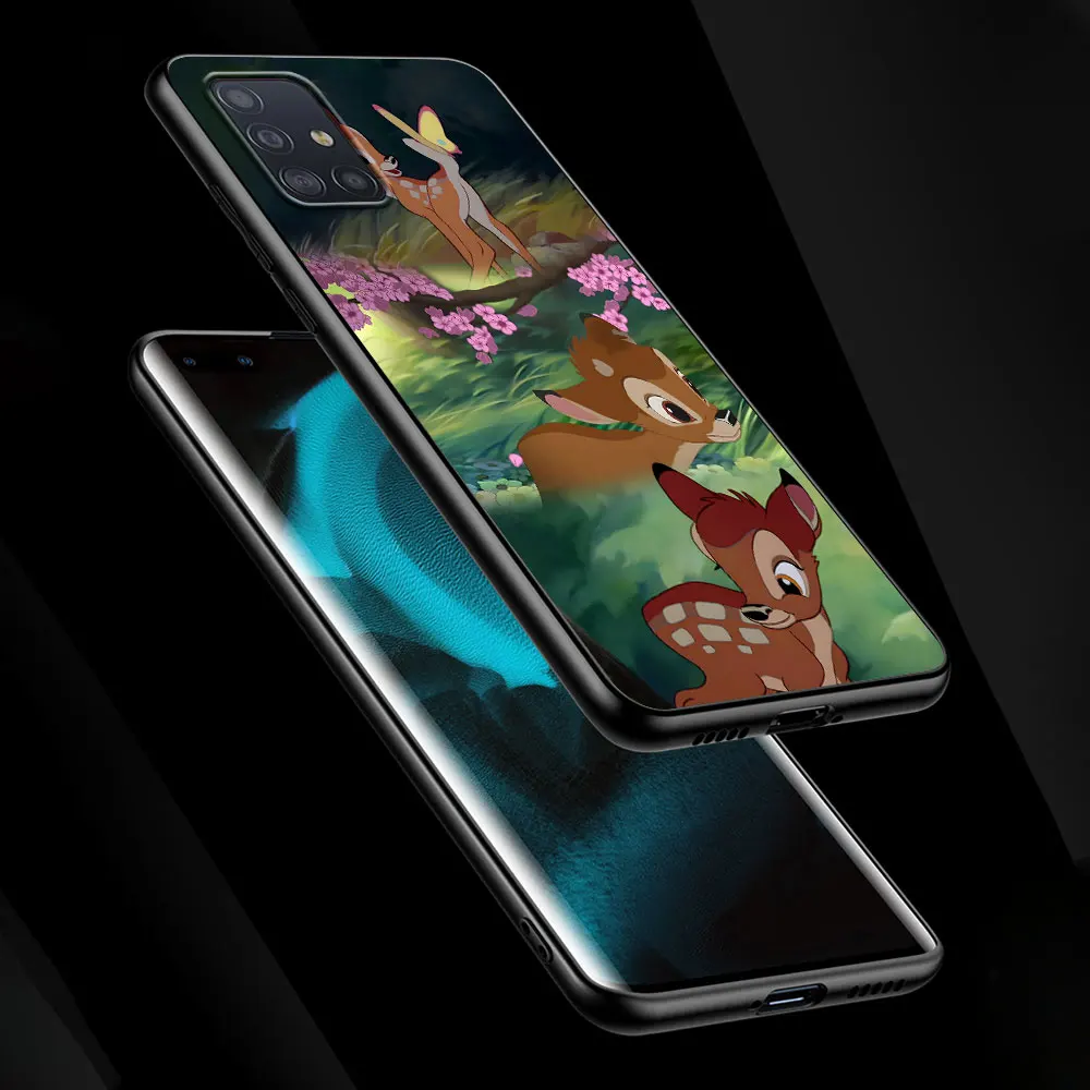 Disney Anime Bambi Case for Samsung Galaxy A51 A53 A54 A31 A52 A12 A13 A21s A22 A32 A11 A22 A33 A41 A52s A73 A14 TPU Phone Cover image 3