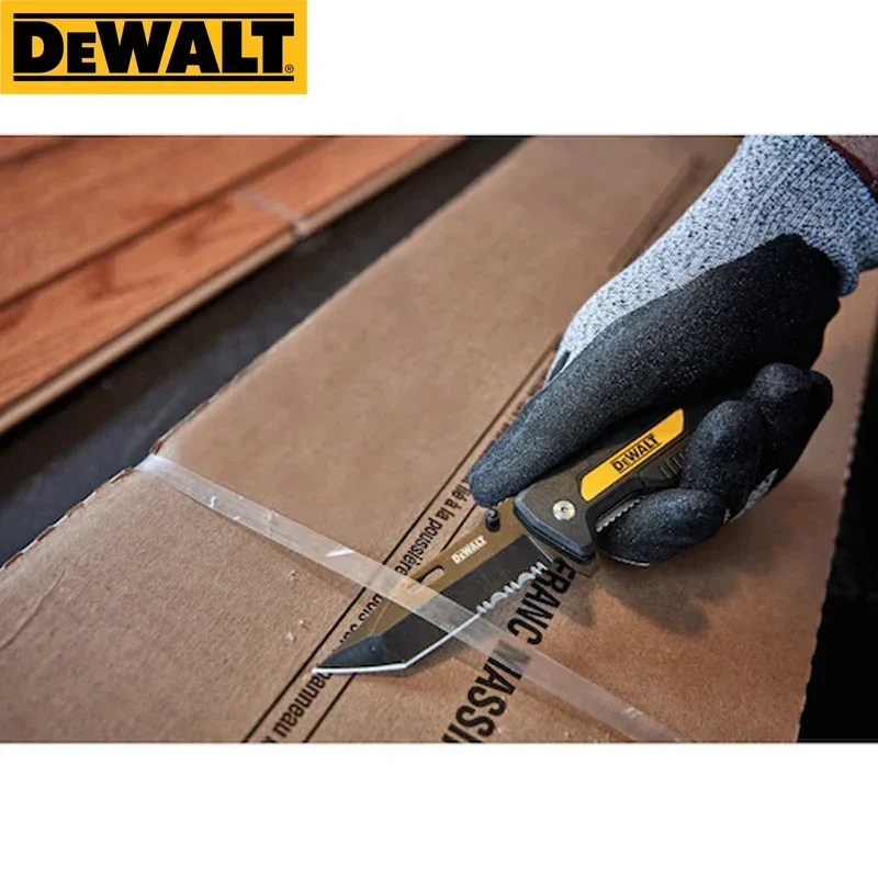 Dewalt Pocket Knife With Ball-Bearing Assist Utility Knife Folding Knife Pipe Wood Cutter Tools DWHT10910