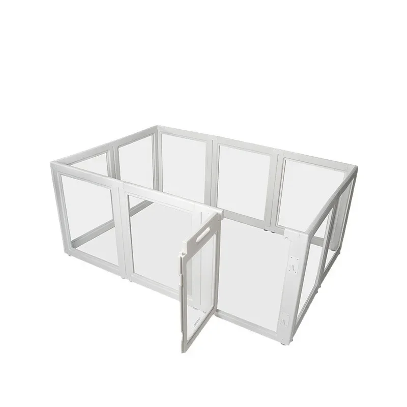 

excellent small pie, transparent dog fence acrylic kennel pet indoor fence rabbit small dog cage