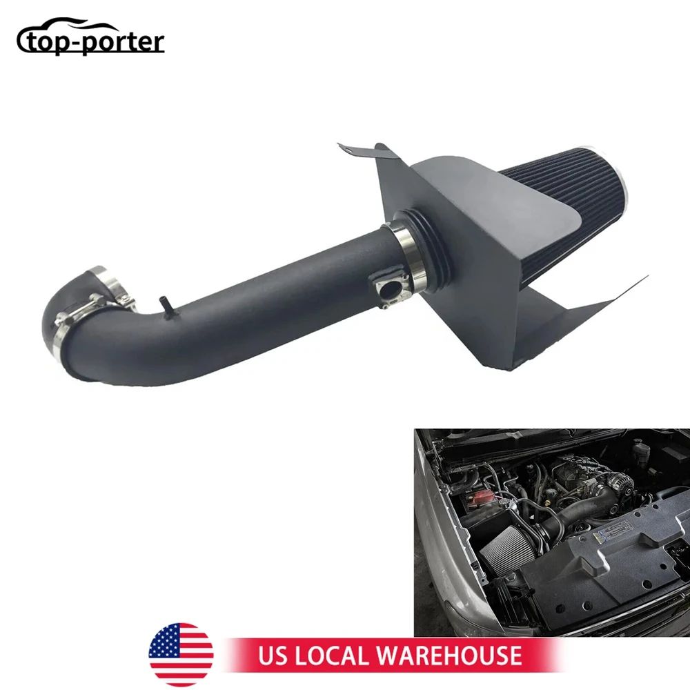 

Для 09-13 Chevy/GMC 1500 V8 4,8 л/5,3 л/6,0 л комплект впуска холодного воздуха + теплозащитный экран для Cadillac Escalade 2009-2014 годов с двигателем 6,2 л V8