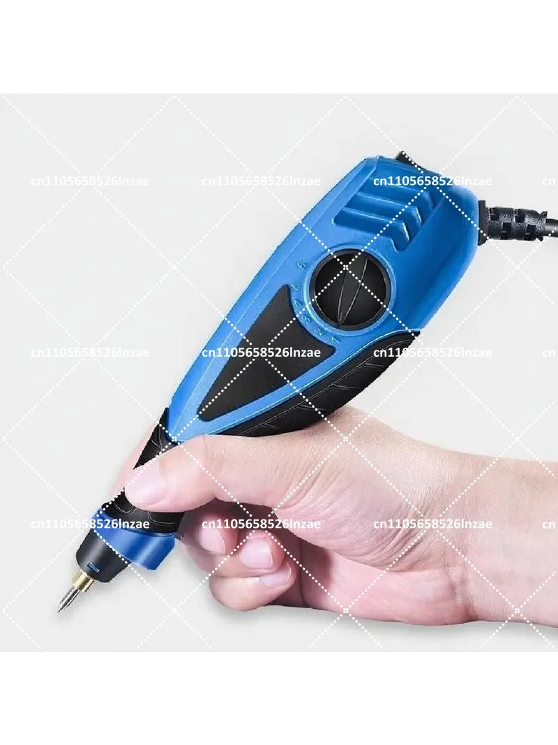 220V 25W Speed Adjustable Electric Engraving Pen Handheld Metal Lettering Marking Tool for Stone Concrete