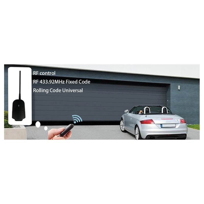 2CH Universal 433.92 Mhz Garage Door Remote Control Receiver 433Mhz Switch DC AC 12V 24V 2 Channels RF Relay Module