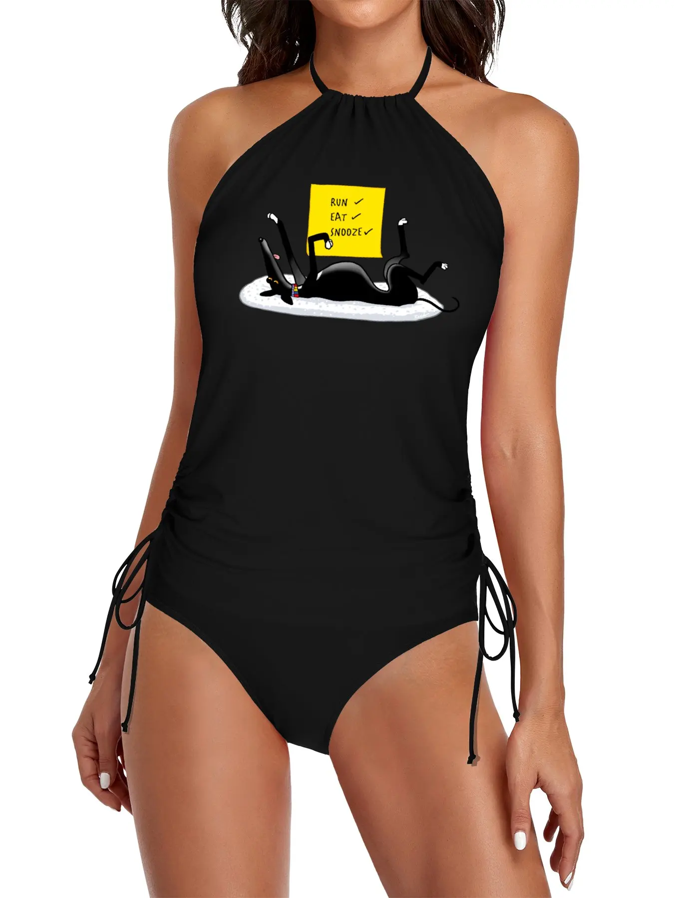 

Snoozin' Split Swimsuit Set bikini woman beach women's beach outfit women's swimsuit swimsuit