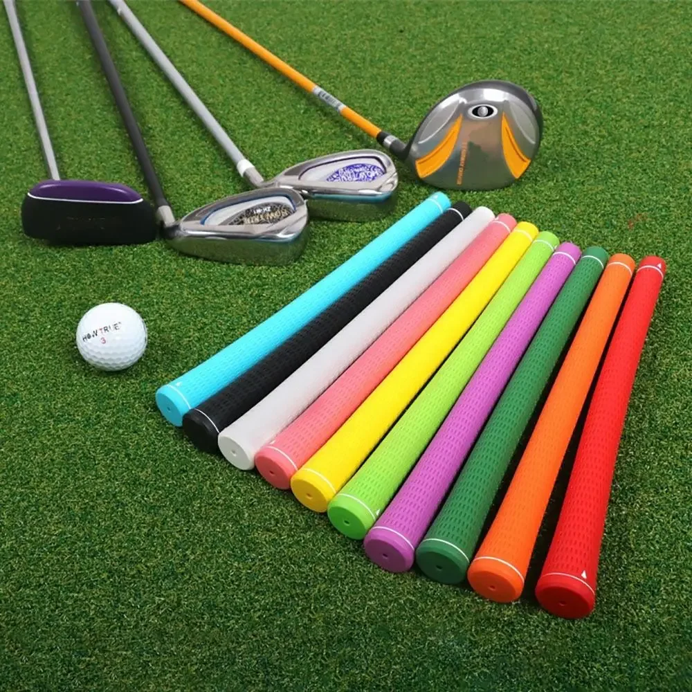 New Rubber Golf Club Grips Standard Midsize Multiple Colors Universal Handle Wear-resistant Handle Sleeve Irons Woods