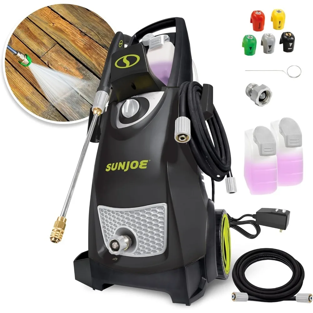 

SPX3000 14.5-Amp Electric High Pressure Washer, Cleans Cars/Fences/Patios, Green.Lavadora eléctrica de alta presión