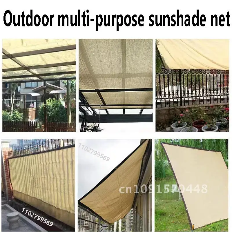 Outdoor garden shading net, cool shed, swimming pool shading net, sun protection car shading net, summer shading net