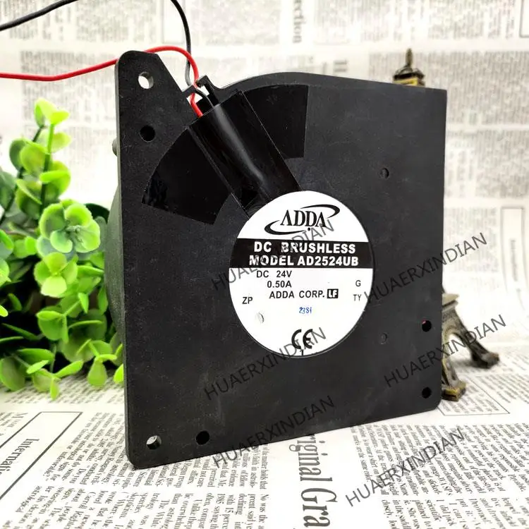 ใหม่ AD2524UB 24V 0.50A 12032 12/ซม.พัดลมระบายความร้อนชุดประกอบ