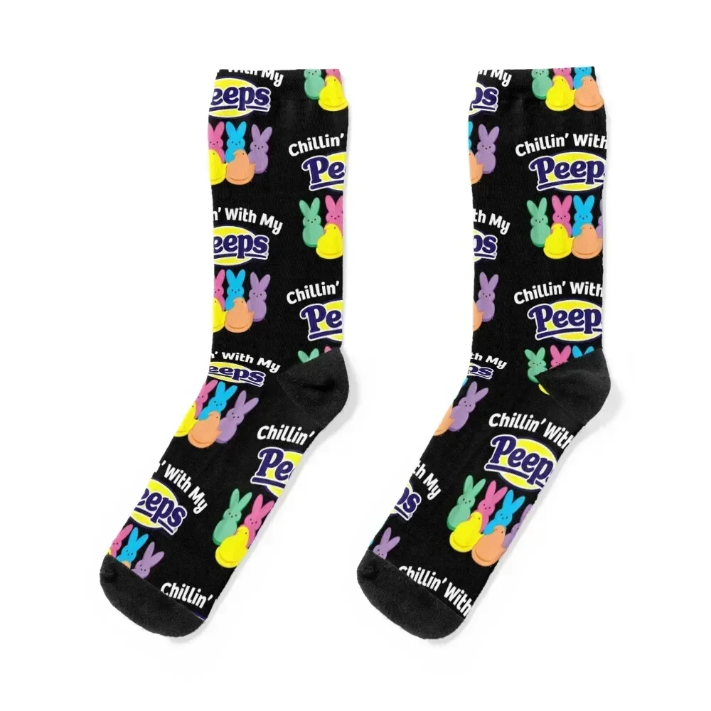 

Chillin With My Peeps Socks Wholesale Lots Socks Ladies Men's