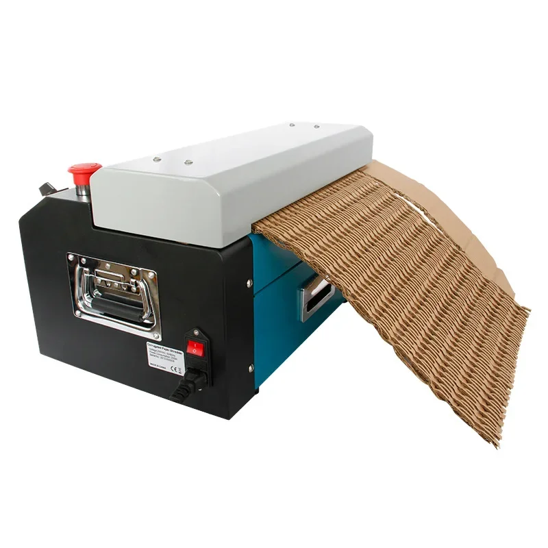 

Paper cutting machine environmentally friendly packaging cardboard mesh strip express packaging buffer filling