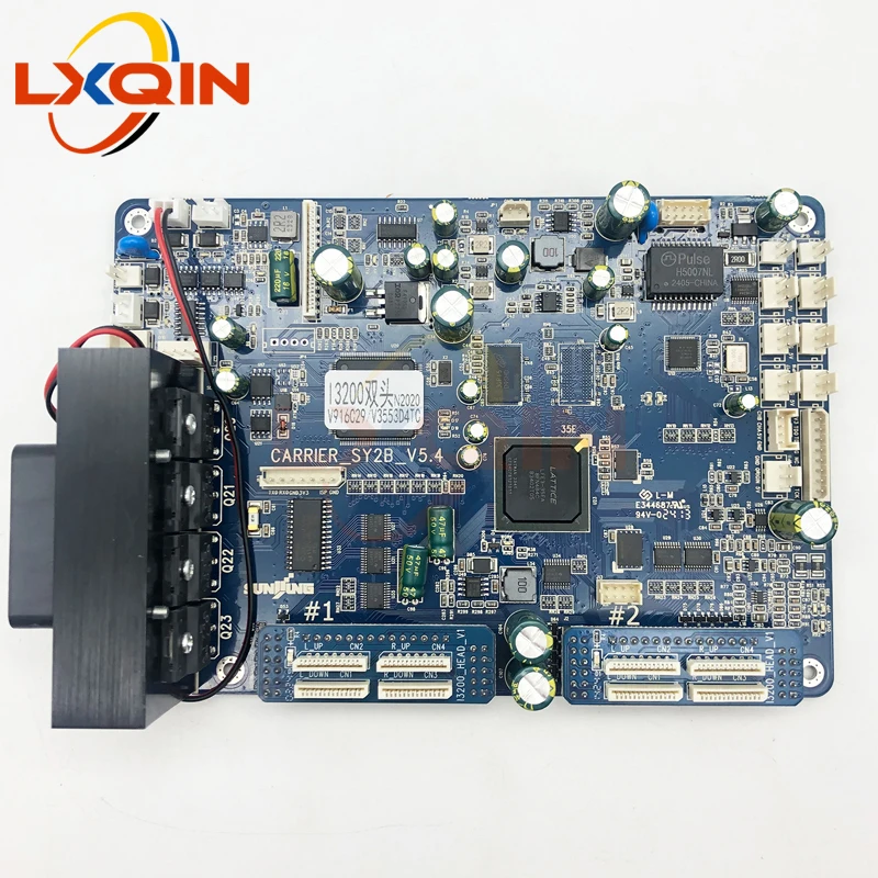 LXQIN Senyang New Model Board Kit for Epson I3200 Double Head Board Kit With 12 Button Key Board for Print CYMK DTF Printer